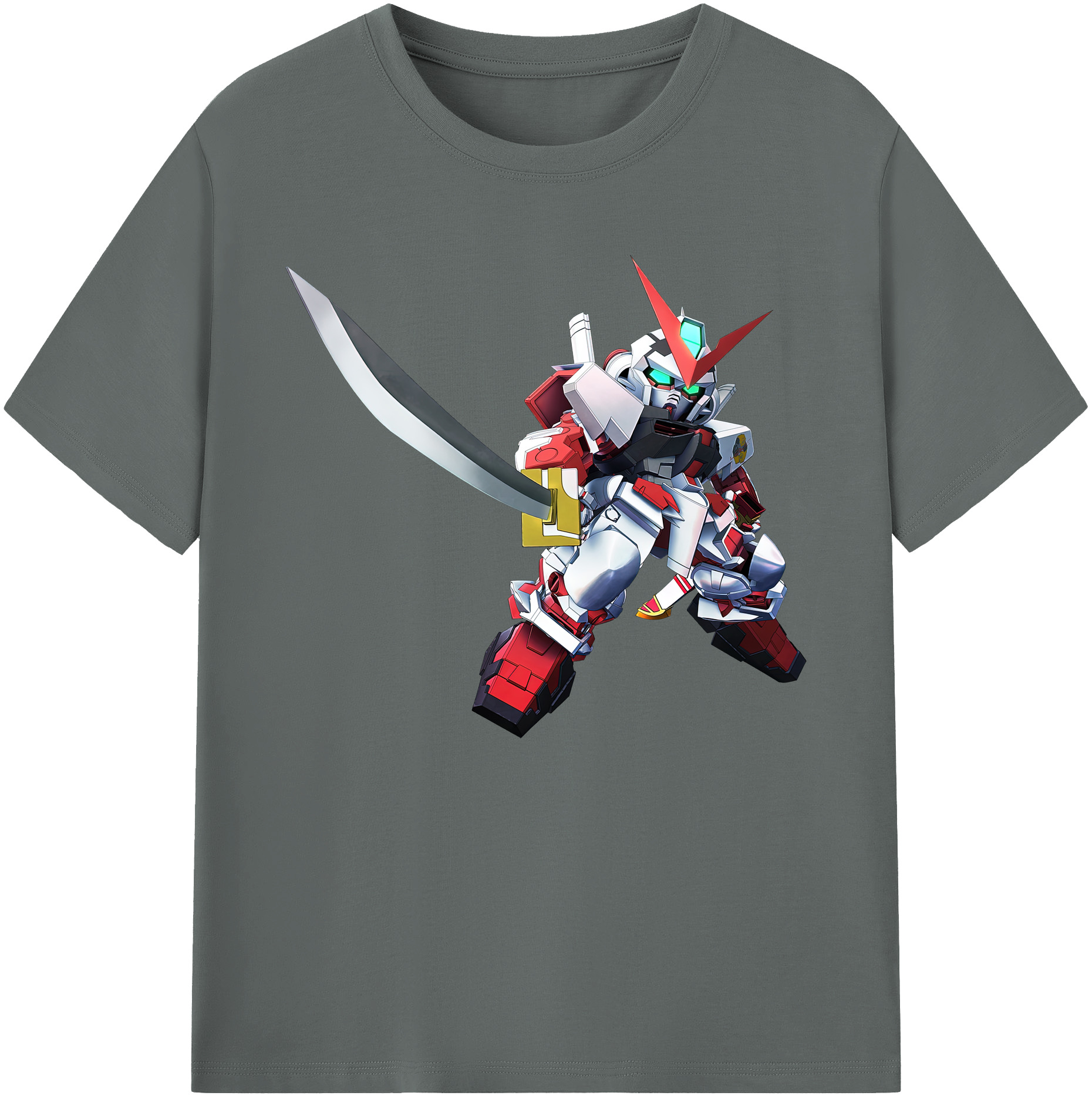 （画像用） 機動戦士ガンダム Mobile Suit Gundam 綿100％ メンズ半袖Tシャツ｜肌触りやわらか＆通気性